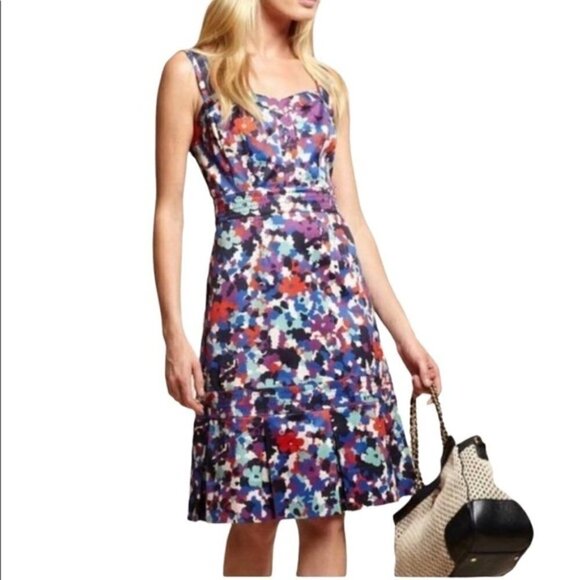 TORY BURCH FLORAL STRAPS BERDINE DRESS - Picture 2 of 16